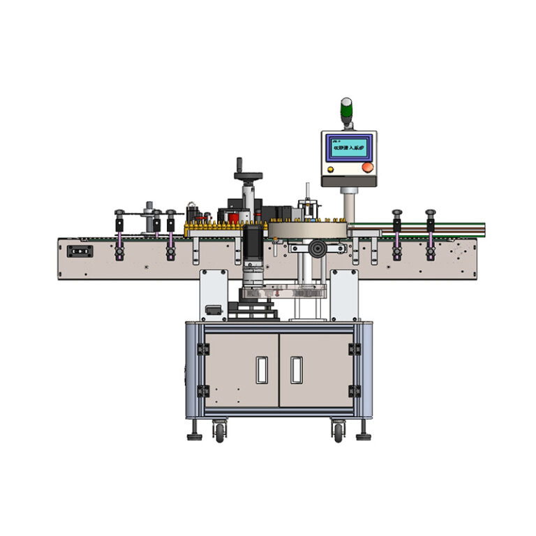 automatic-round-bottle-labeling-machine